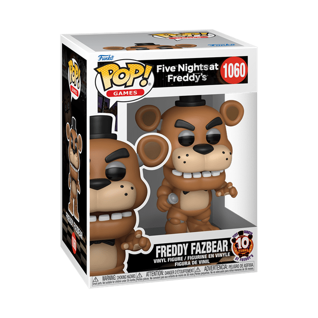 Five Nights at Freddy's Freddy Fazbear Funko Pop! Vinyl Figure #1060