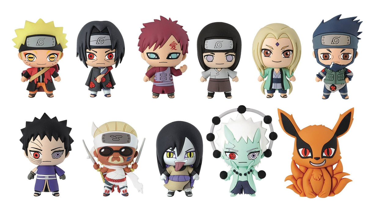 Naruto Shippuden Figural Bag Clip Series 2 Mystery Bag