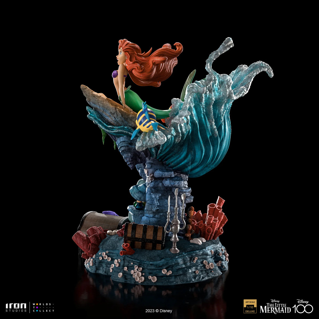 Disney 100th Little Mermaid 1/10 Scale Deluxe Statue