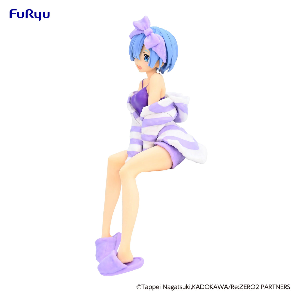 Re:ZERO Rem Noodle Stopper Figure Purple Colour Version