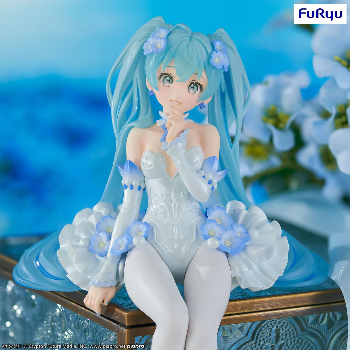 Furyu - Hatsune Miku Noodle Stopper Figure - Hatsune Miku Flower Fairy Nemophila