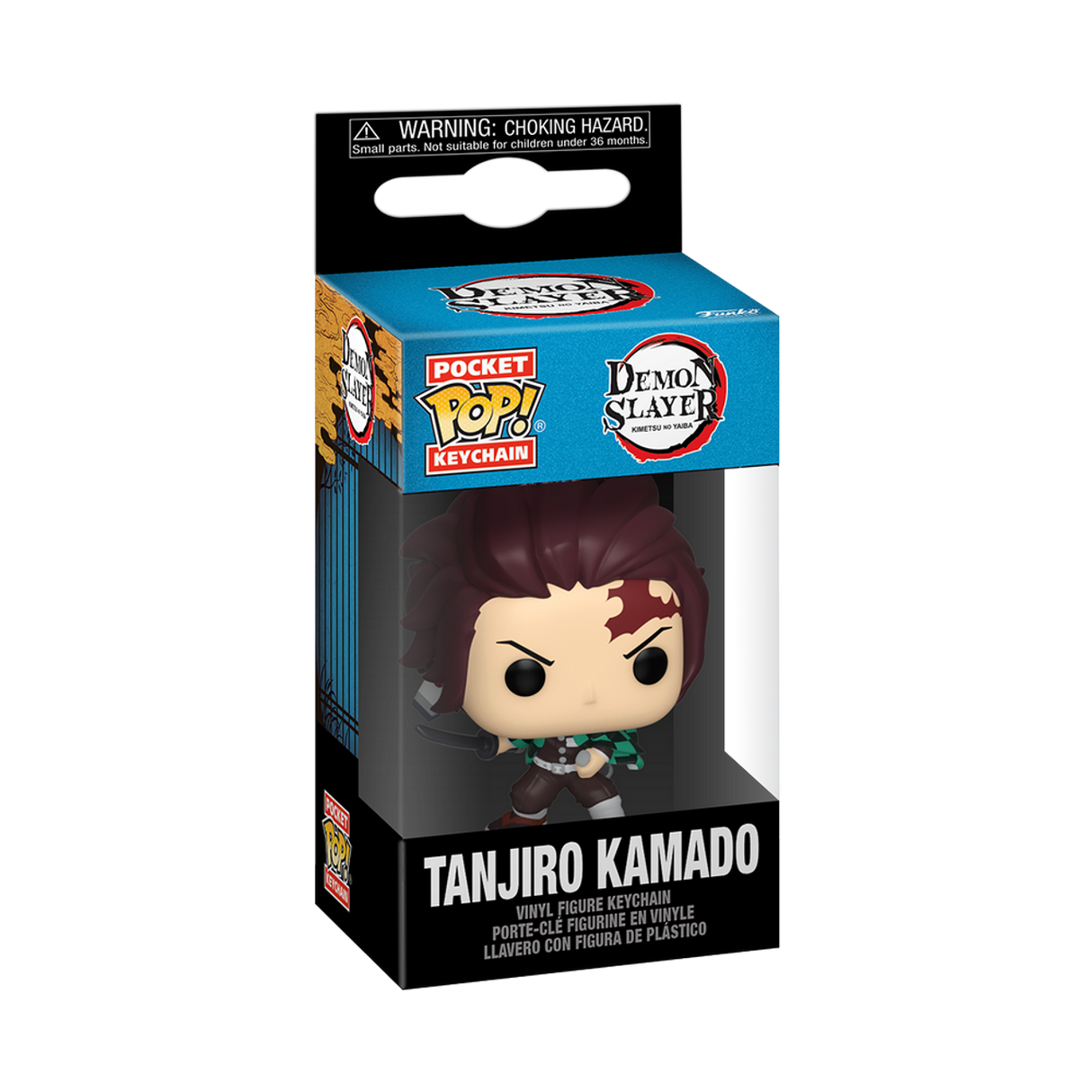 Demon Slayer Tanjiro Kamado Funko Pocket Pop! Keychain