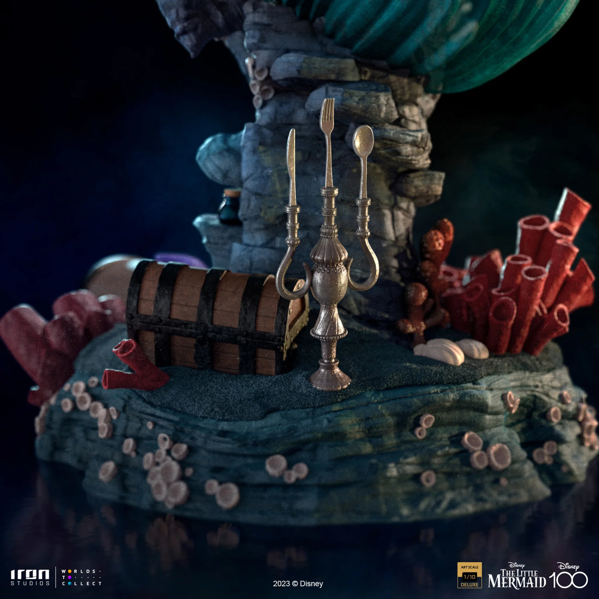 Disney 100th Little Mermaid 1/10 Scale Deluxe Statue