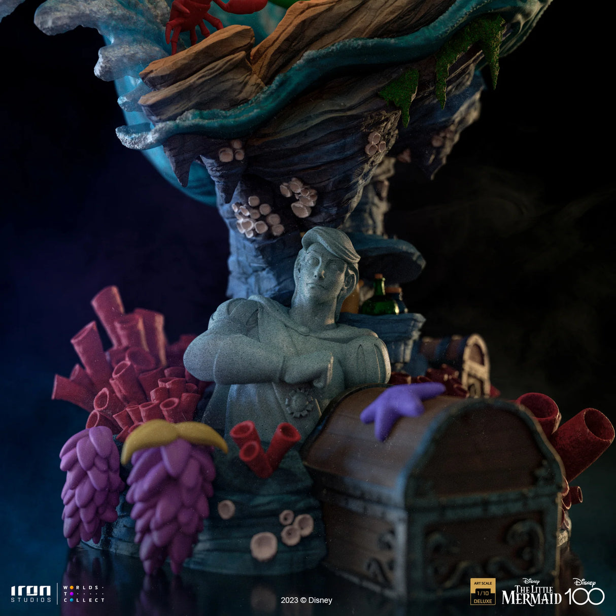 Disney 100th Little Mermaid 1/10 Scale Deluxe Statue