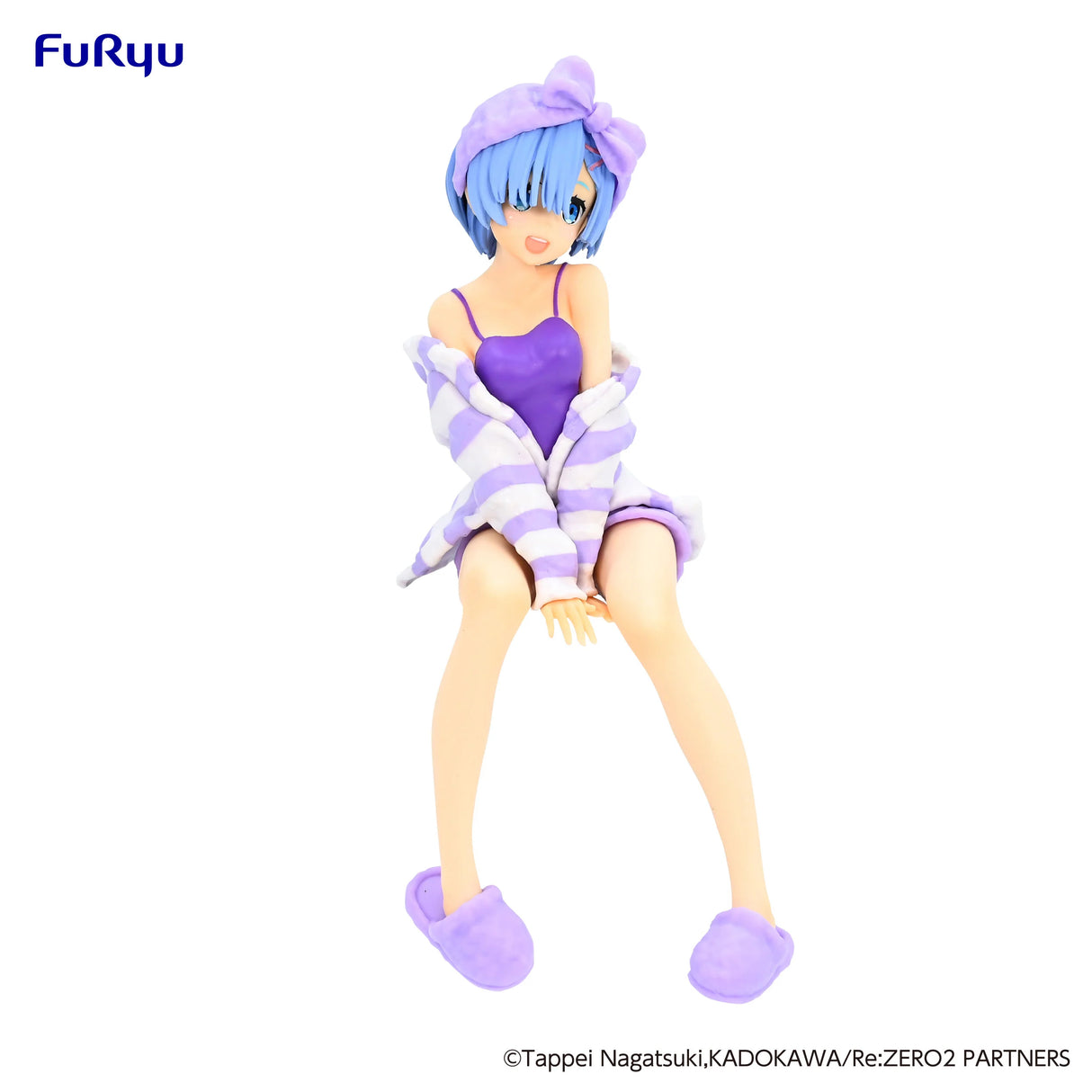 Re:ZERO Rem Noodle Stopper Figure Purple Colour Version