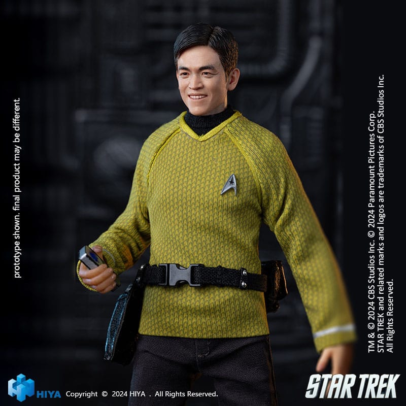 Star Trek 2009 Exquisite Super Series Sulu 1/12 Scale Previews Exclusive Action Figure