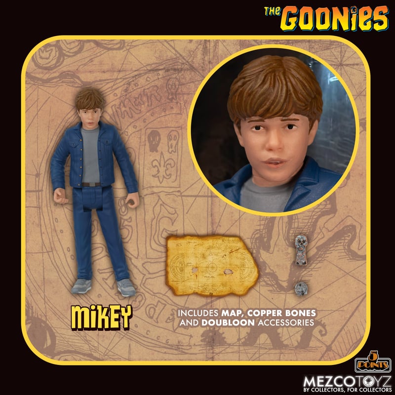 The Goonies Mezco 5 Points Set of 5 Action Figures
