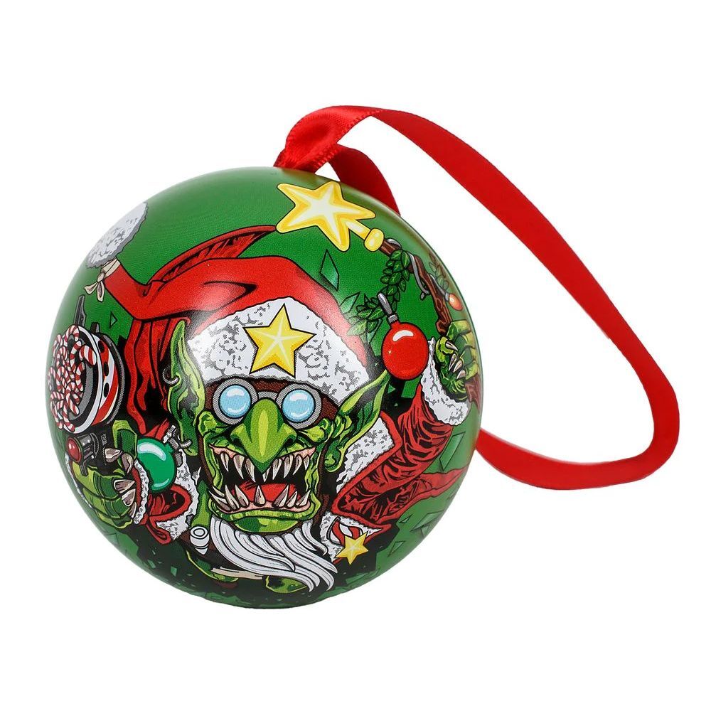 Warhammer 40,000 Red Gobbo Christmas Bauble with Pin