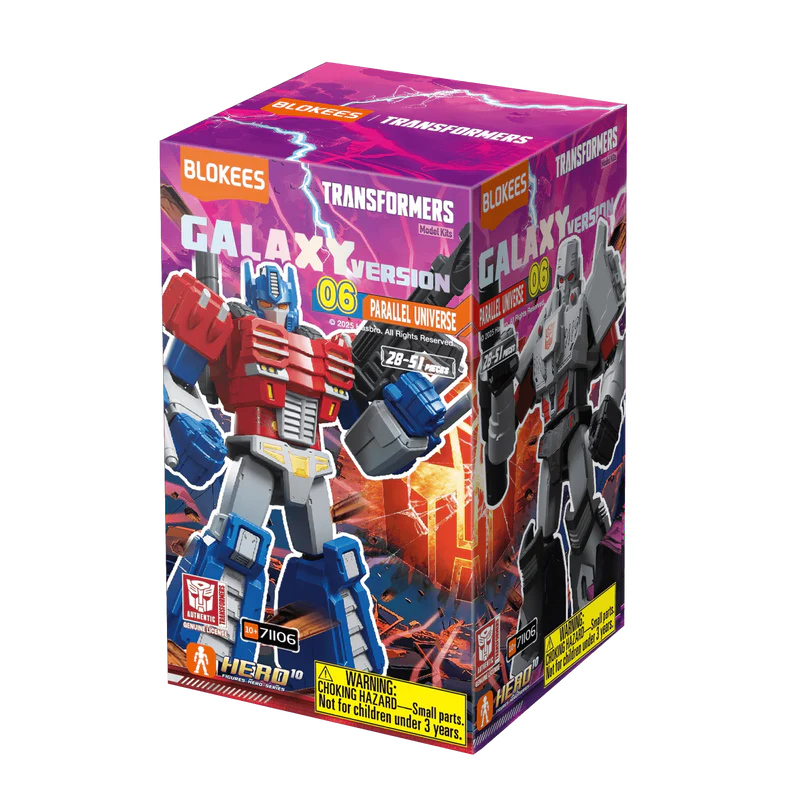 Transformers Blokees Galaxy Version 06 Parallel Universe Mystery Mini Figure