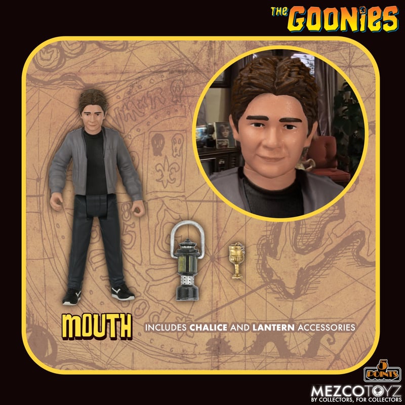 The Goonies Mezco 5 Points Set of 5 Action Figures