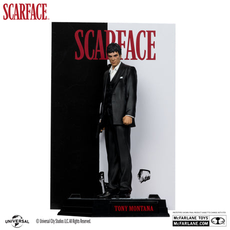 Scarface Tony Montana 6" Movie Maniacs McFarlane Toys Figure