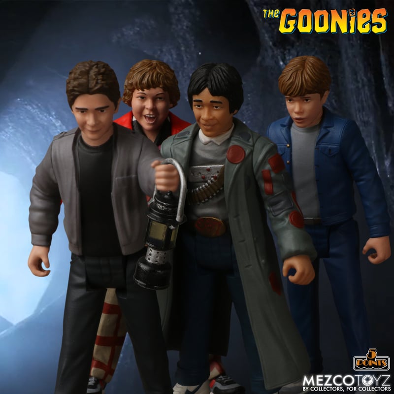 The Goonies Mezco 5 Points Set of 5 Action Figures