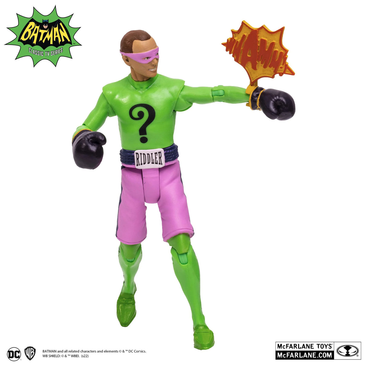 DC Comics Batman '66 The Riddler (Boxing) 6 Inch Action Figure