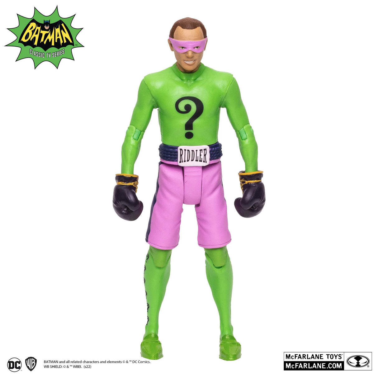 DC Comics Batman '66 The Riddler (Boxing) 6 Inch Action Figure