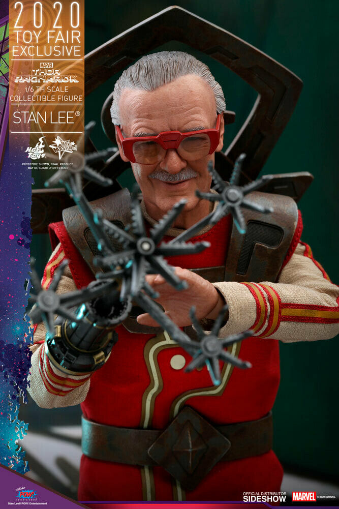 Marvel - Thor Ragnarok - Stan Lee (The Barber) 1:6 Hot Toys Figure