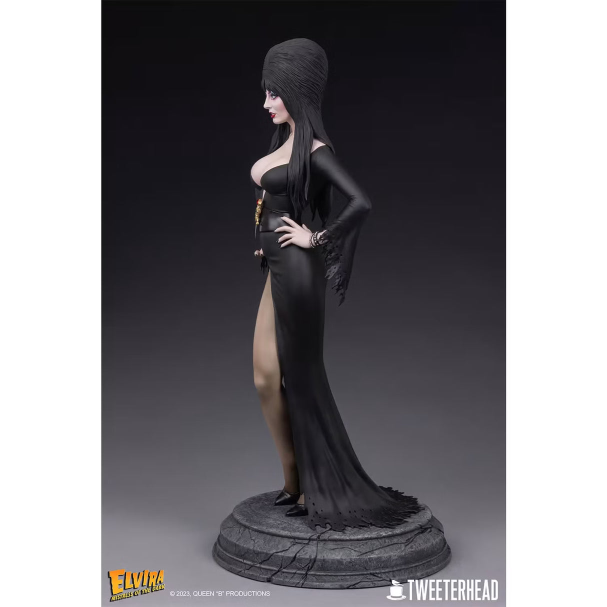 Elvira Mistress of the Dark Tweeterhead 1/4 Scale 19" Maquette Statue