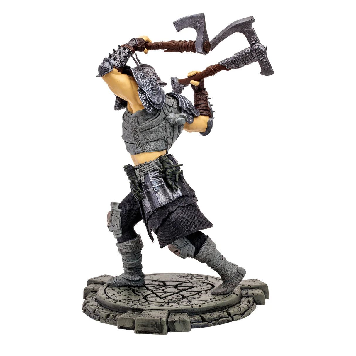 Diablo IV Whirlwind Barbarian 6" Posed Statue