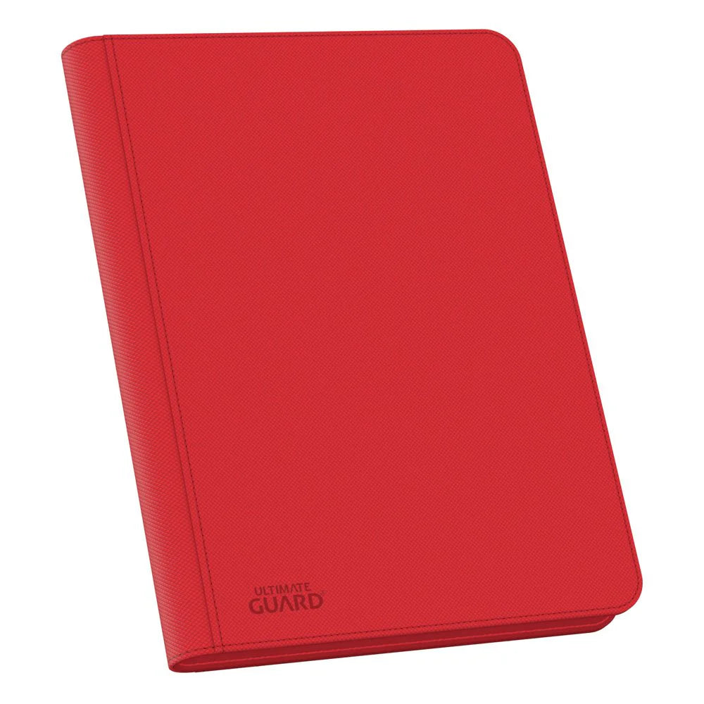 Ultimate Guard Zipfolio Xenoskin Trading Card Binder (Red) (16-Pocket/320 Card Capacity)