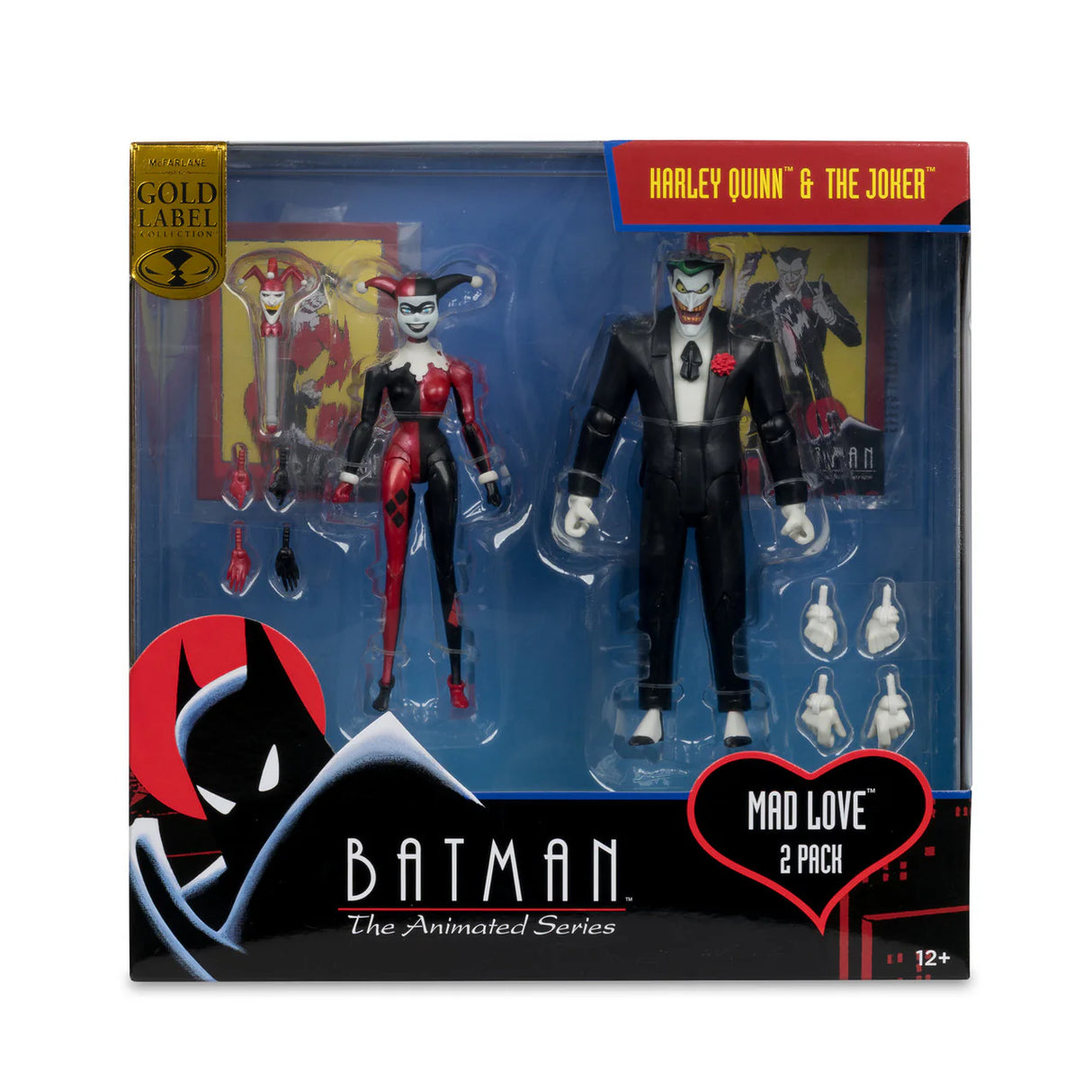 Batman The Animated Series Mad Love Harley Quinn & The Joker Action Figure 2-Pack