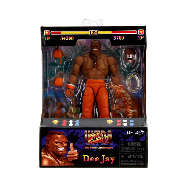 Ultra Street Fighter II Dee Jay 6" Action Figure