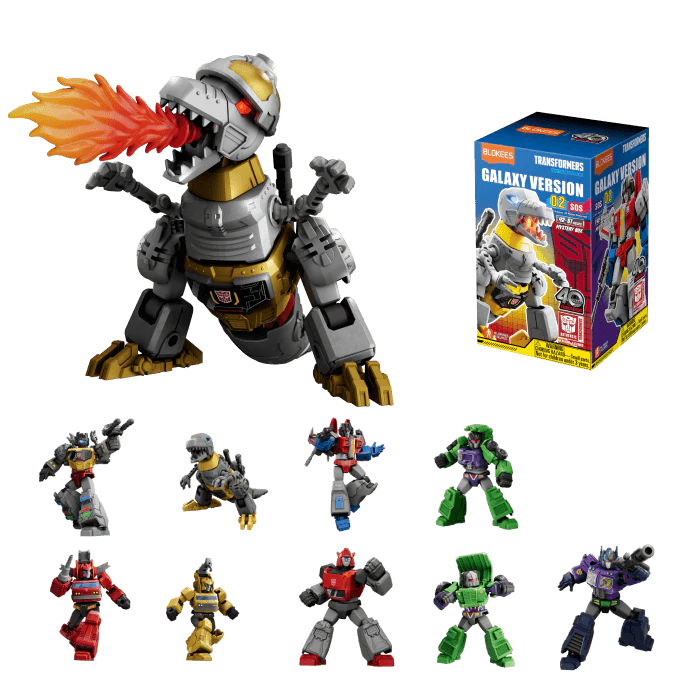 Transformers Blokees Galaxy Version 02 SOS Mystery Mini Figure