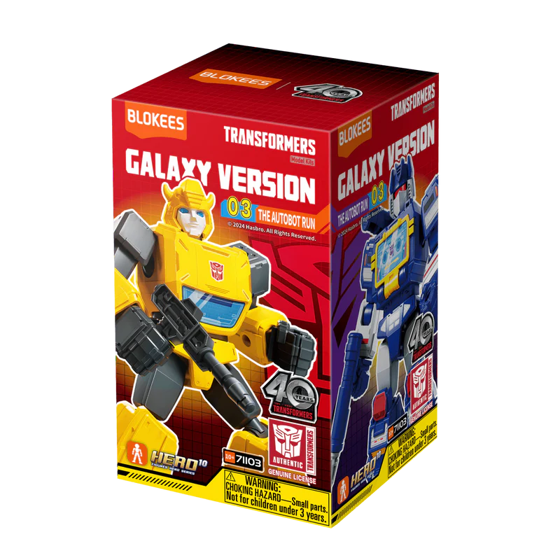 Transformers Blokees Galaxy Version 03 The Autobot Run Mystery Mini Figure