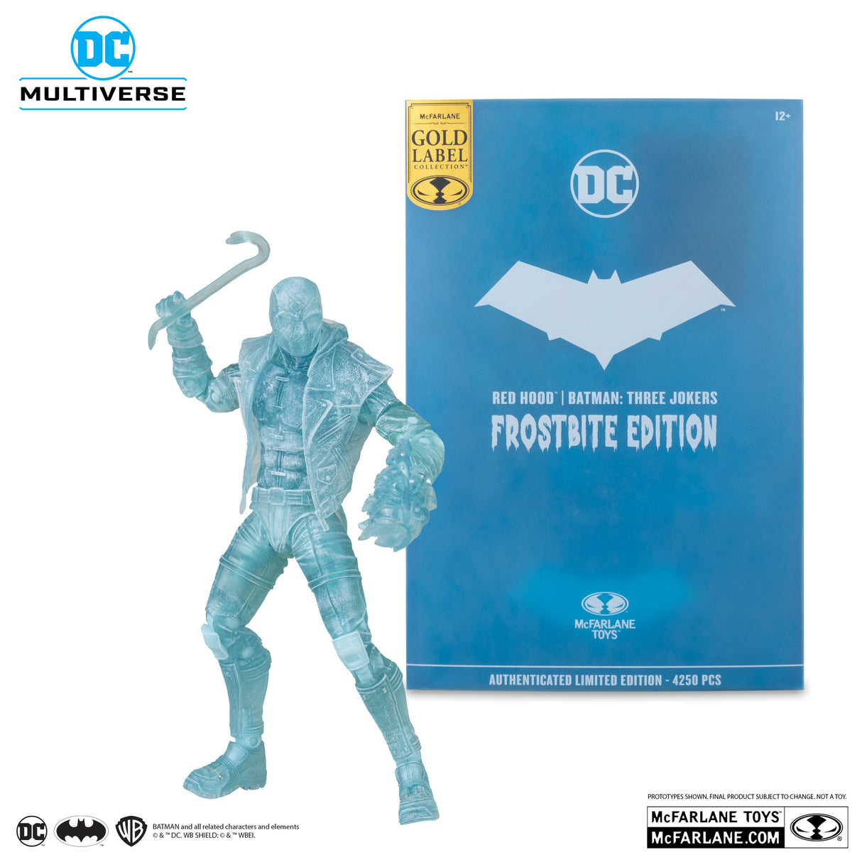 DC Comics Batman Three Jokers Red Hood Frostbite Limited Edition DC Multiverse 7" Action Figure