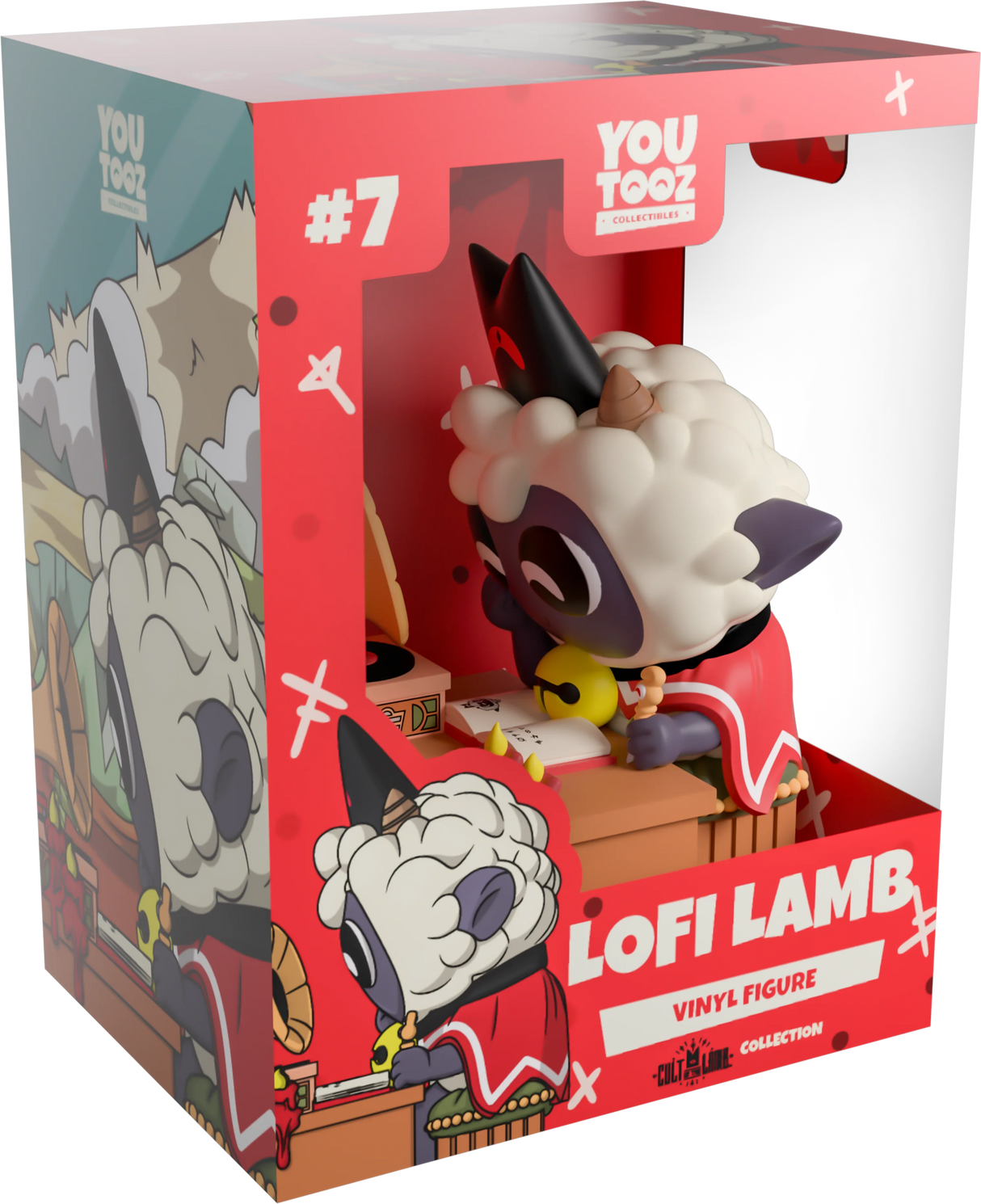Cult of the Lamb Lofi Lamb YouTooz Vinyl Figure