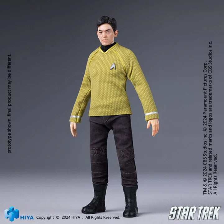 Star Trek 2009 Exquisite Super Series Sulu 1/12 Scale Previews Exclusive Action Figure
