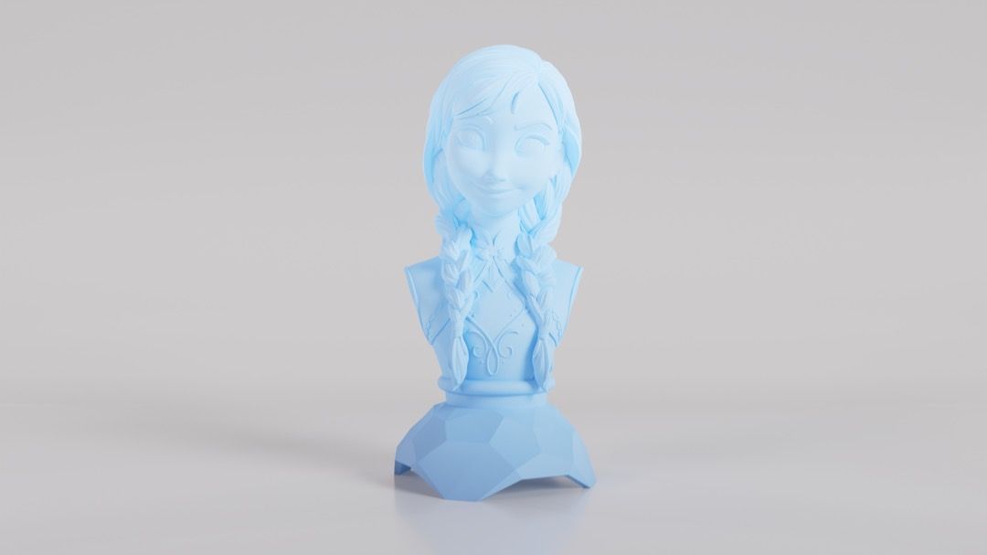Disney Frozen Anna Vinyl Bust