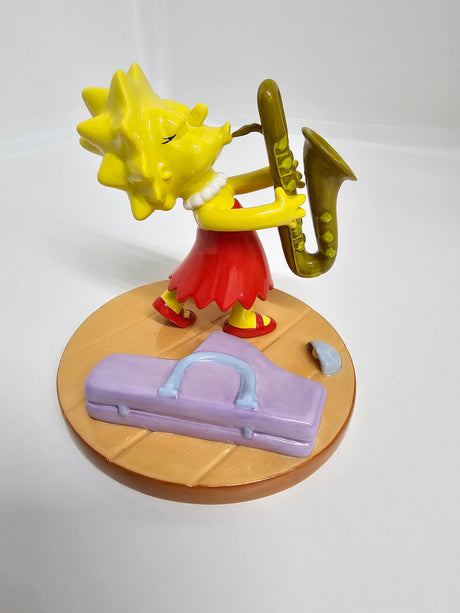 The Simpsons Yellow Girl Blues Lisa Coalport Figurine