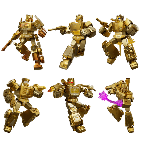 Transformers The Golden Lagoon Defence 2025 X Yearly Version 6-Pack Figure Model Kit