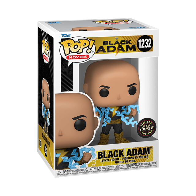 DC Comics Black Adam (Glow in the Dark) (Chase) Funko Pop! Vinyl Figure #1232