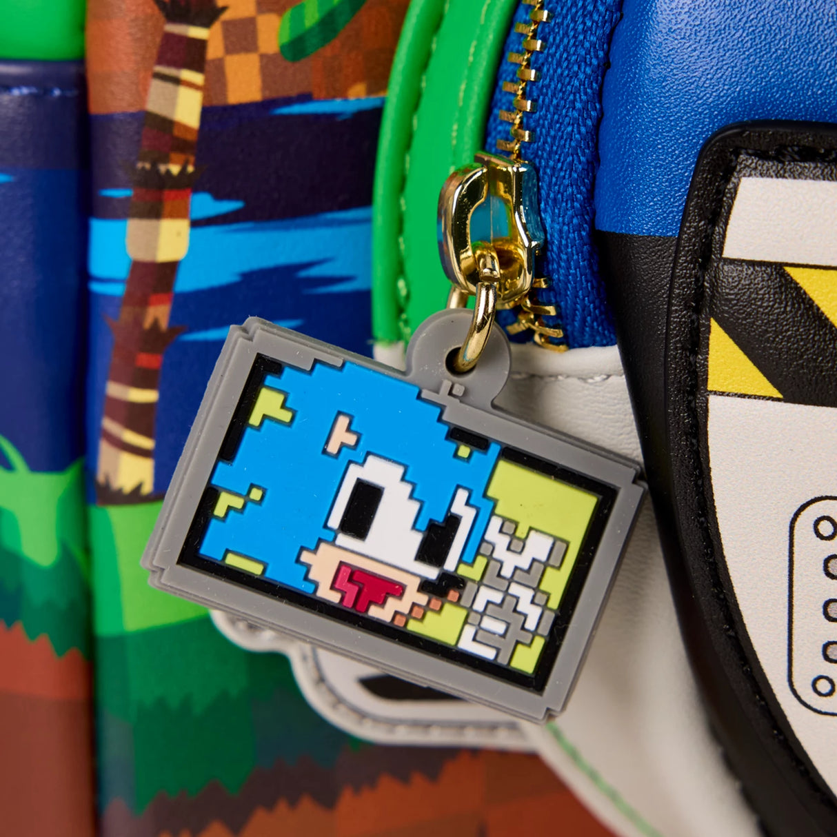 Sonic the Hedgehog Classic Sonic Loungefly Backpack
