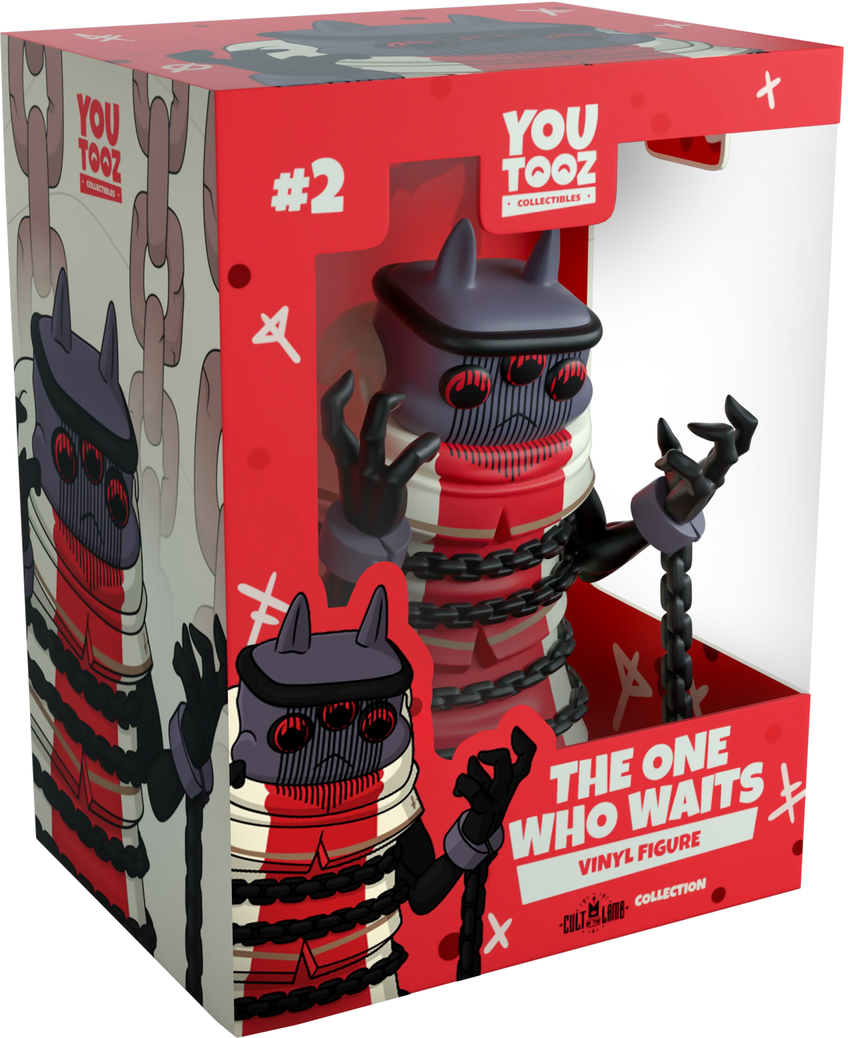 Cult of the Lamb - The One Who Waits Youtooz Vinyl Figure