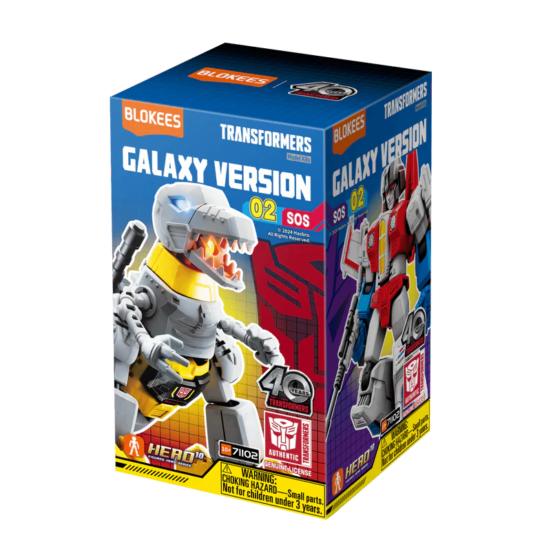 Transformers Blokees Galaxy Version 02 SOS Mystery Mini Figure