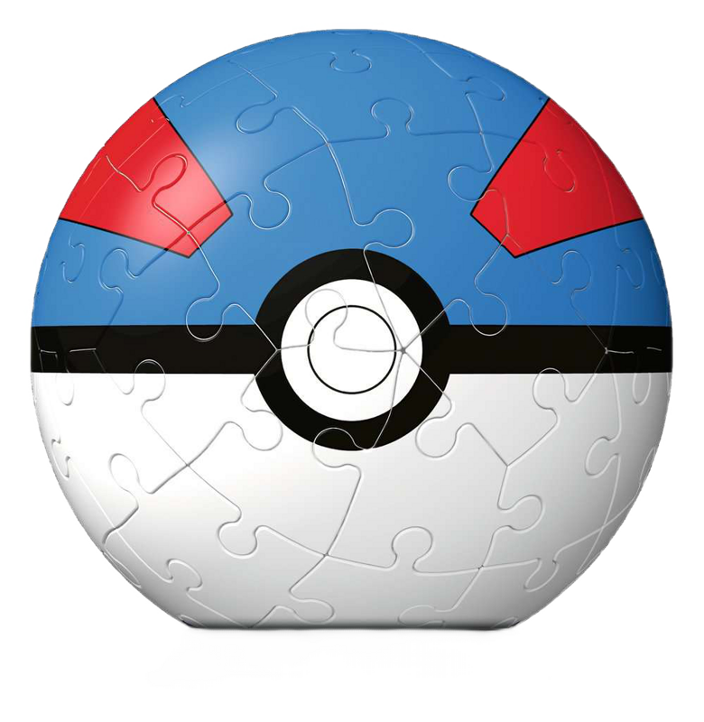 Pokemon Great Ball 3D Puzzle (54 Pieces)