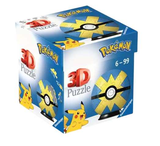 Pokemon Quick Ball 3D Puzzle (54 Pieces)