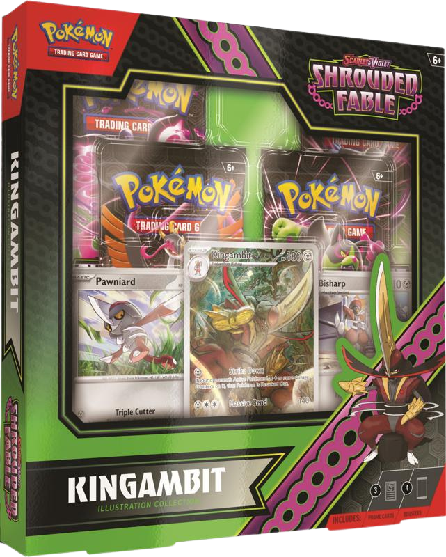 Pokemon Trading Card Game - Shrouded Fable - Kingambit Illustration Collection