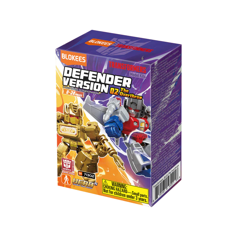 Transformers Defender Version 02 The Overthrow Mystery Mini Model Kit