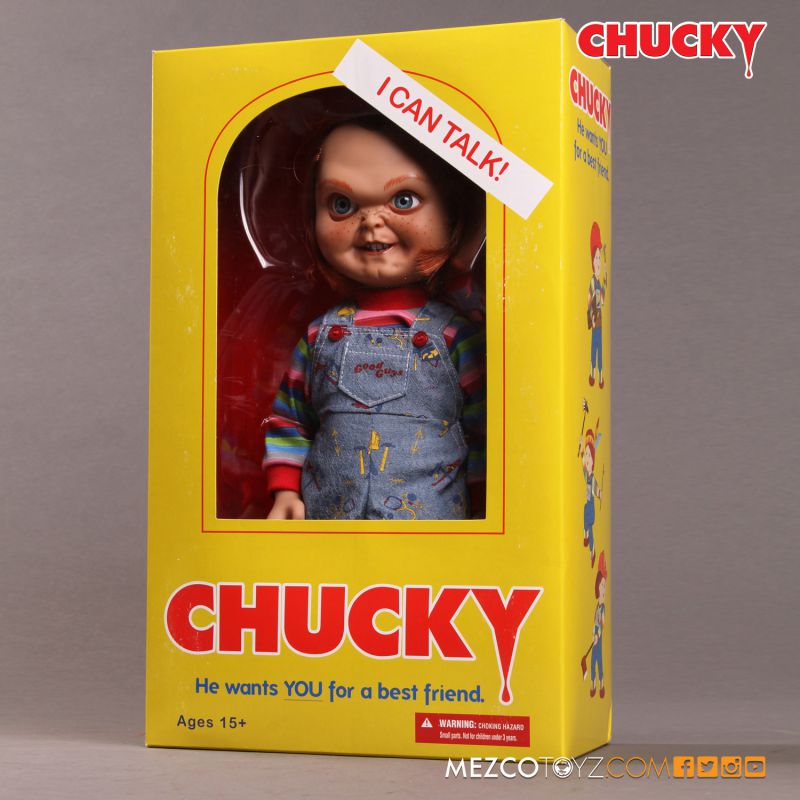 Child's Play 2 Chucky (Evil Face) 15" MDS Mega Scale Talking Doll