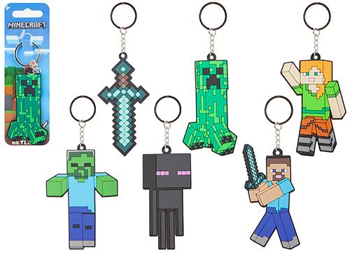 Minecraft Keyring Assorted