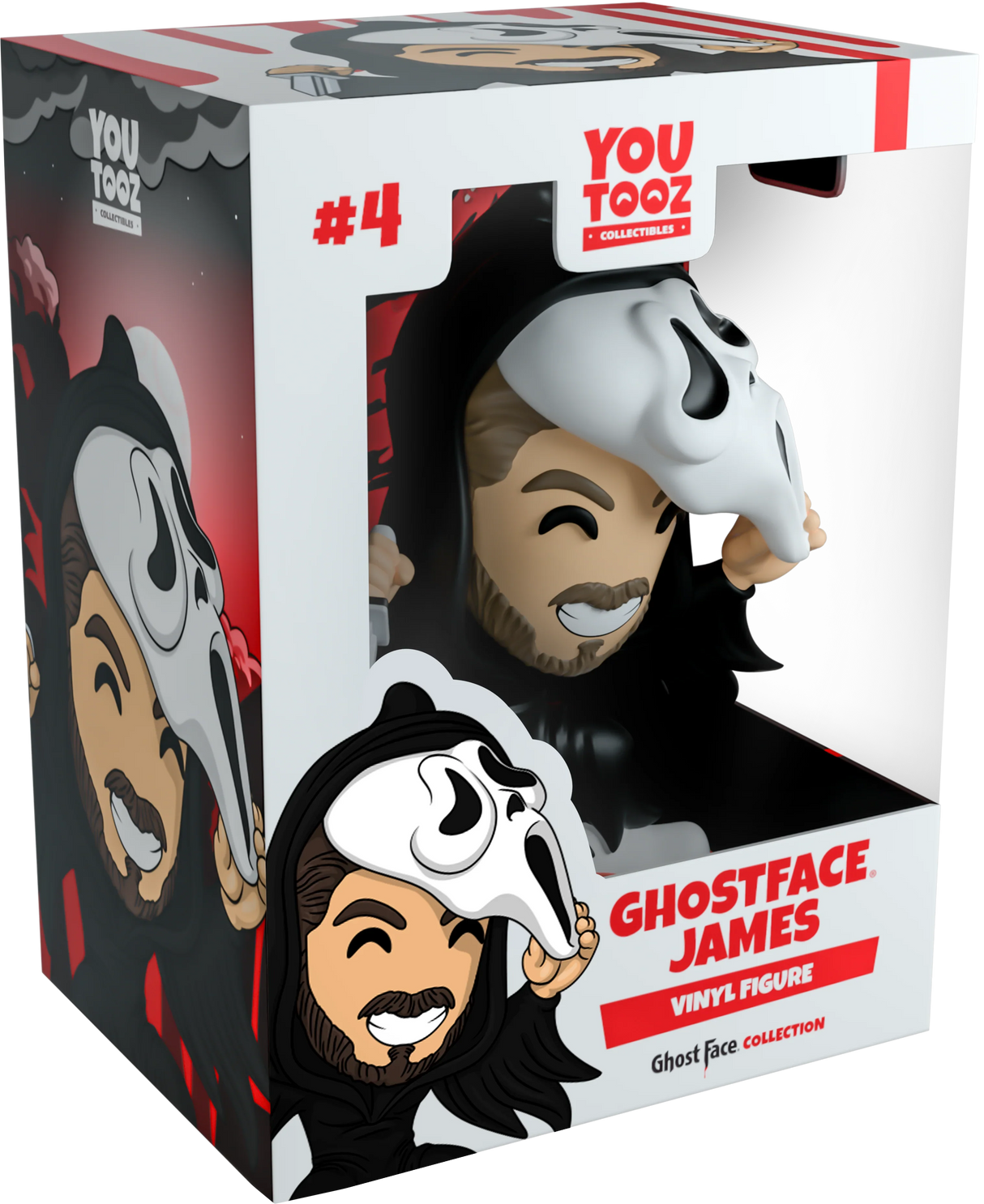Ghost Face X Creator Ghost Face James YouTooz Vinyl Figure