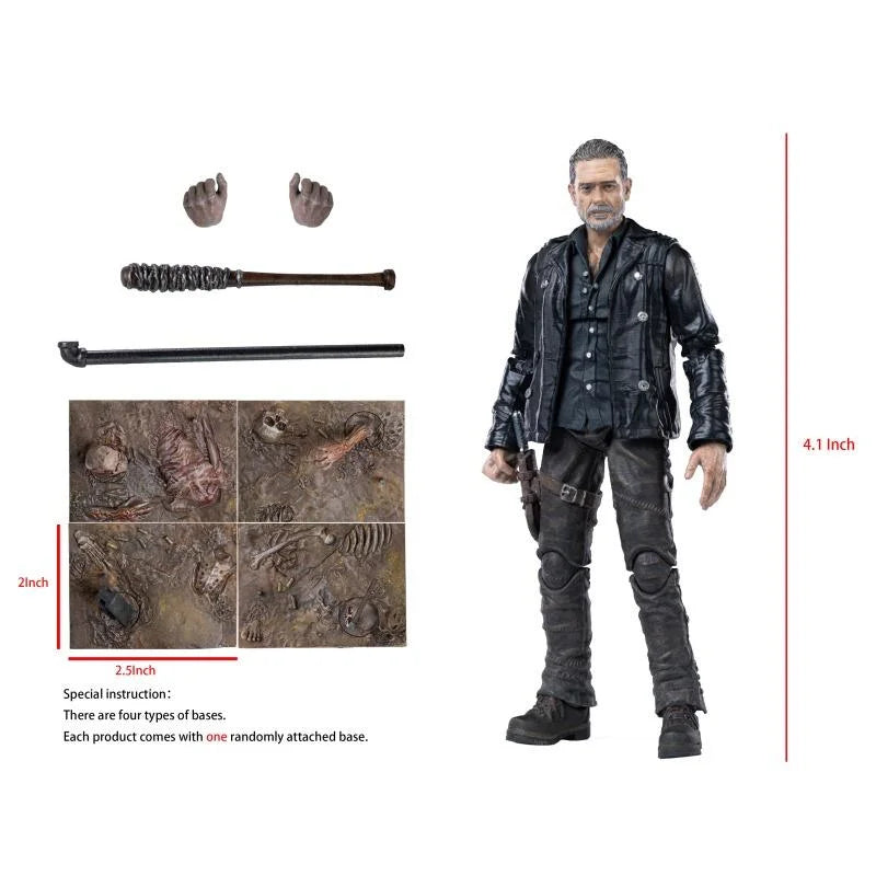 Walking Dead Dead City Negan Mini 1/18 Scale Action Figure