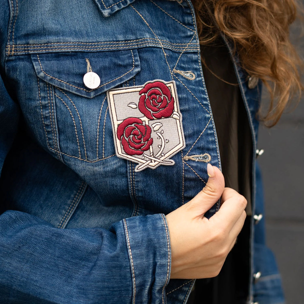 Attack on Titan Set of 3 Self Adhesive Patches