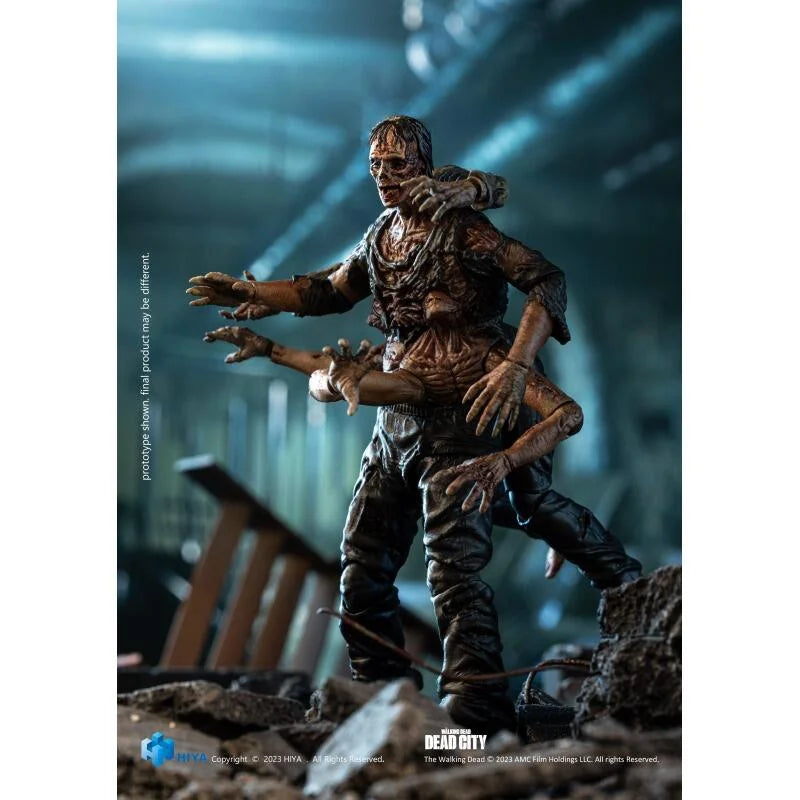 Walking Dead Dead City Exquisite Mini Walker King 1/18 Scale Previews Exclusive Action Figure