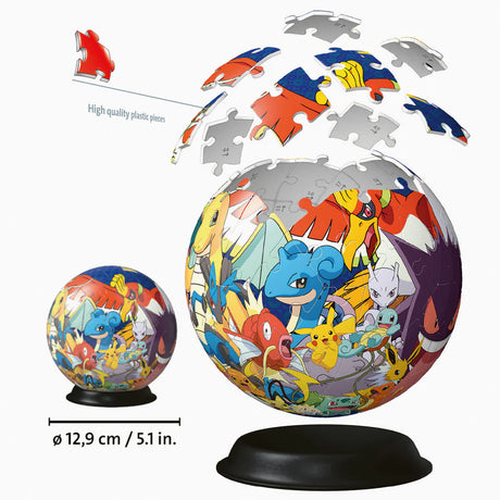 Pokemon 3D Puzzle Ball (73 Pieces)