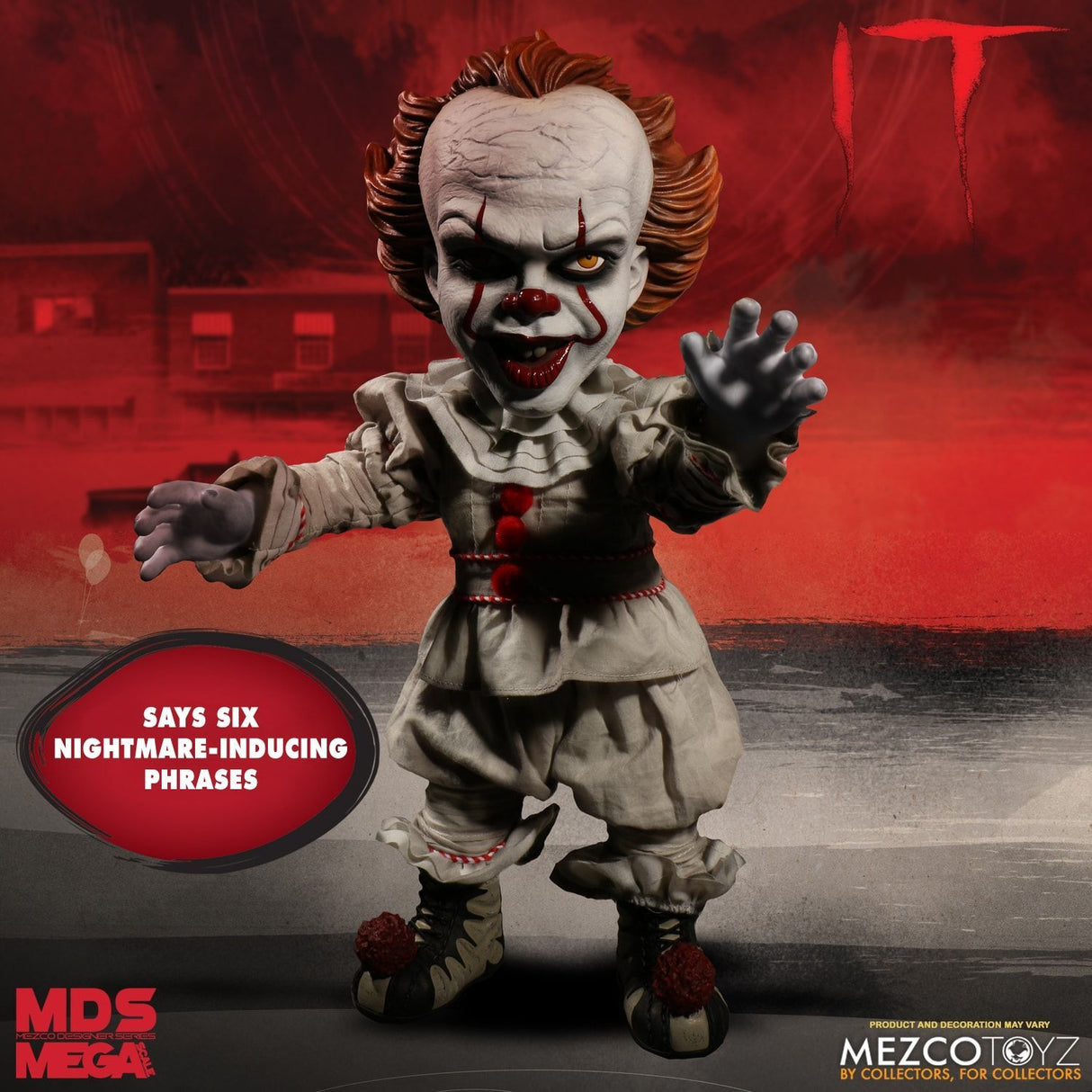 IT Pennywise the Clown 15" MDS Mega Scale Talking Figure