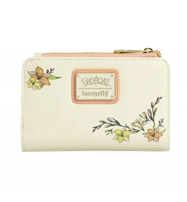 Pokemon Loungefly Mew & Kanto Starters Flap Wallet Purse
