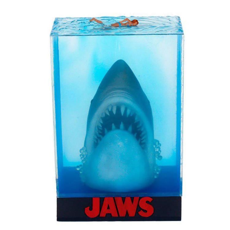 Jaws 3D Movie Poster Diorama